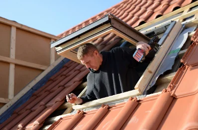 Pose de fenêtres de toit Velux au Bouchaud